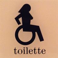 the girls restroom symbol