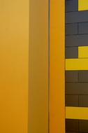 Yellow Line Wall