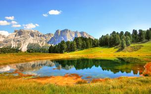 Dolomites Val Gardena Nature