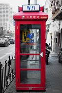 Red Telephone Booth Street