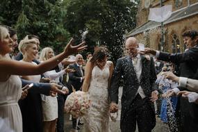 happy people wedding marriage