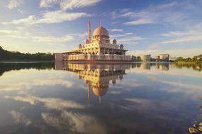 Building Lake Reflection