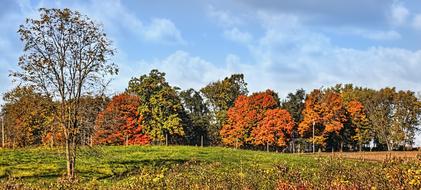 Scenery of Farmland Countryside