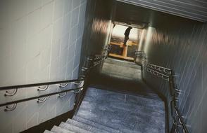 Stairs Man silhouette