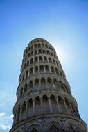 historic Pisa Tower monument