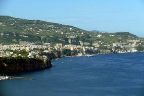 Italy Campania Cliff