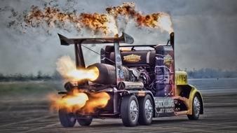truck on steroids truck jet truck
