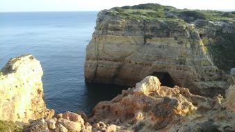 Cliff Sandstone Layers