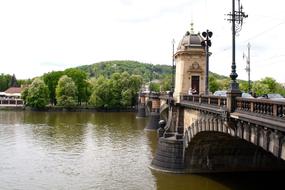 Urban Landscape of historical Bridge City