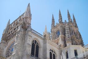 historical Cathedral Burgos Architecture