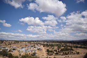 beautiful view of the village