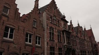 Bruges historical Houses