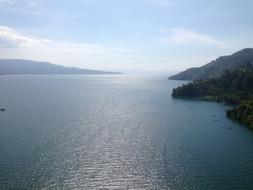 Lake Toba in Indonesia Sarulla
