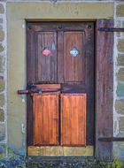 Wooden Old Input Door