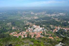Portugal Sintra panoramic photo