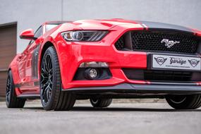 Mustang Gt Red