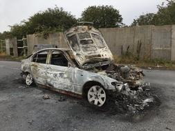 Burnt Car Burned Wreck