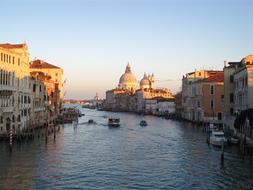 Water Canal Buildings