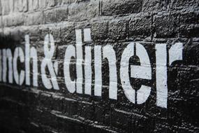 writing on the wall is white