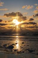 Beach Sunset Sun And