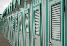 Beach Cabins Sea ​​Baths