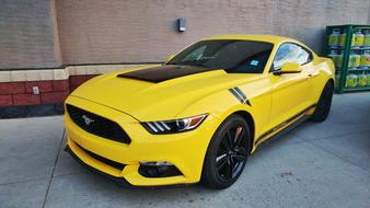 Car Yellow Ford