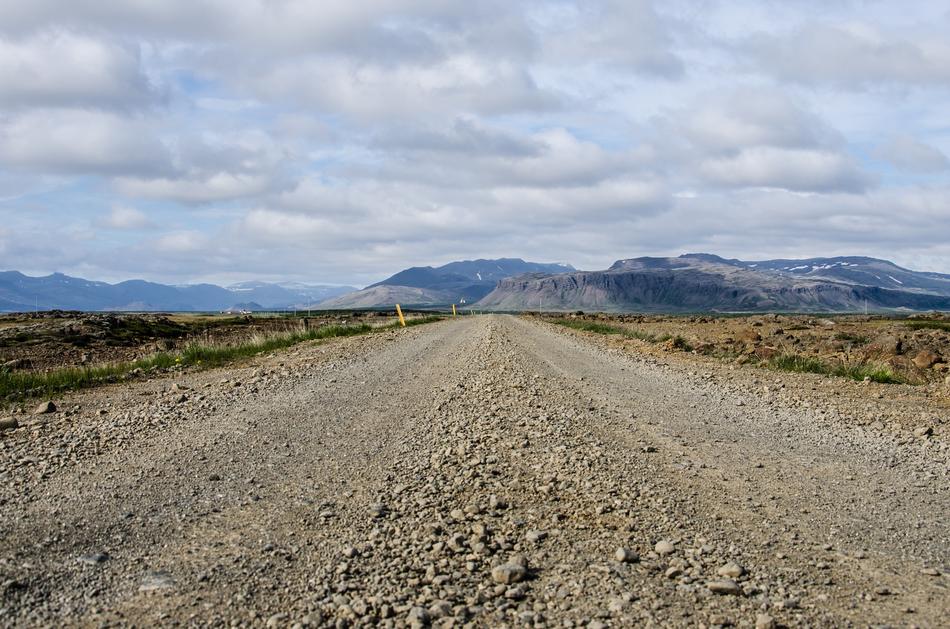 Gravel Road Mountains