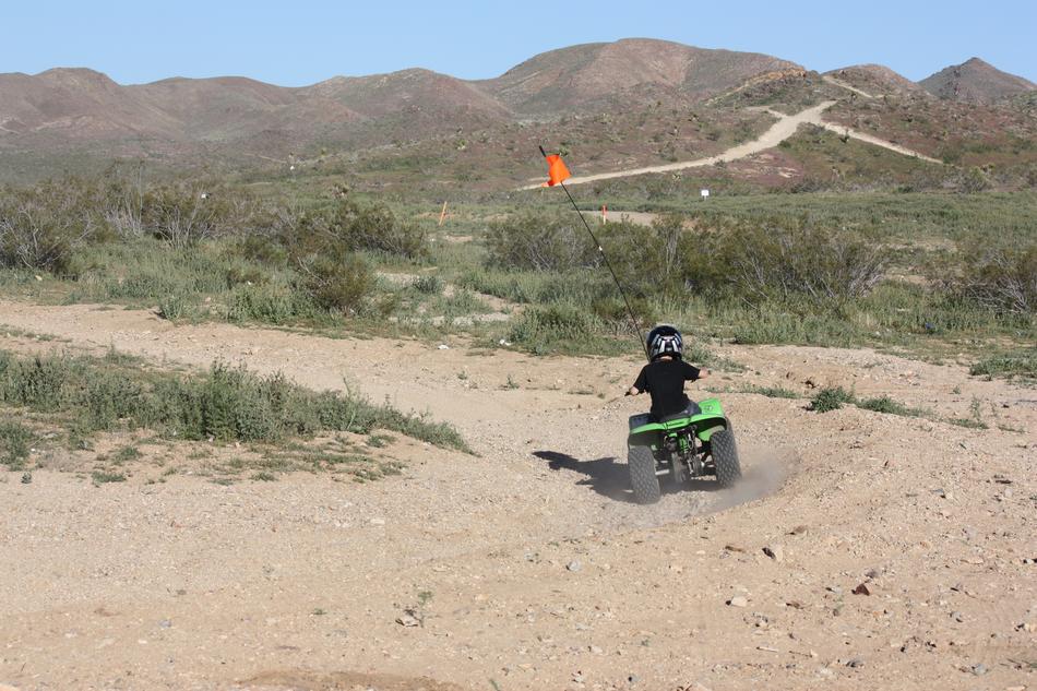 Desert Motorcycle Road