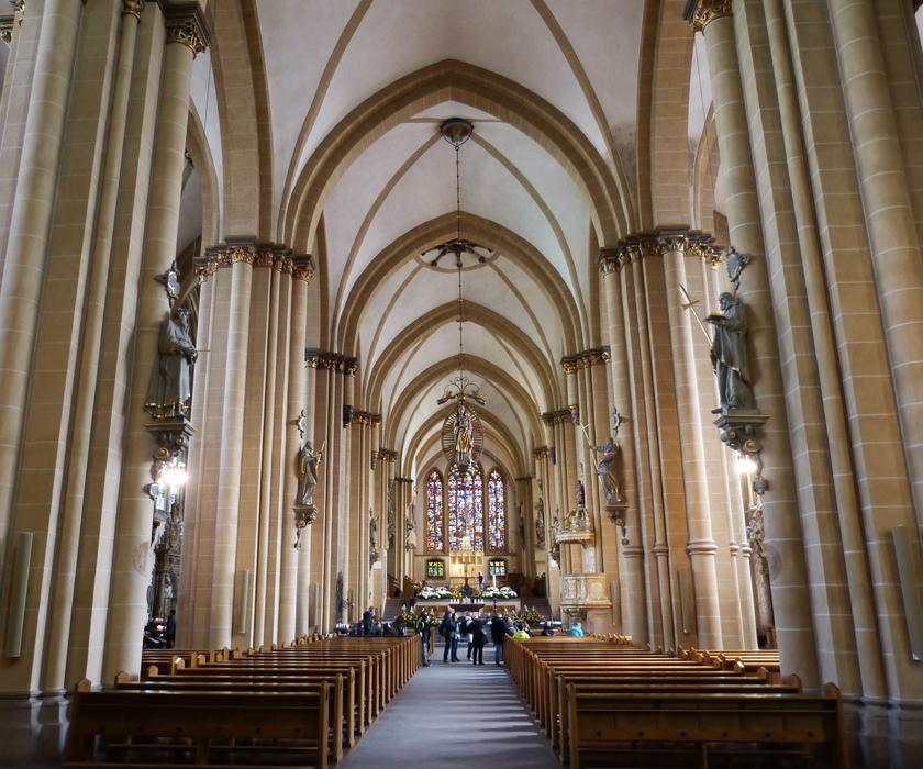 beautiful arch in the church