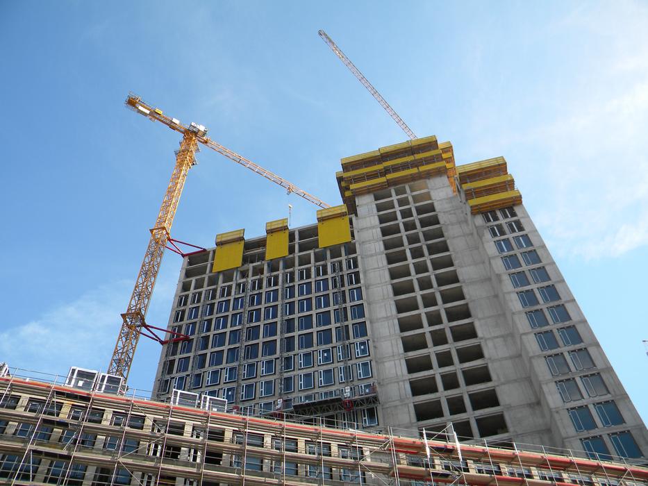 under Construction Building in Berlin
