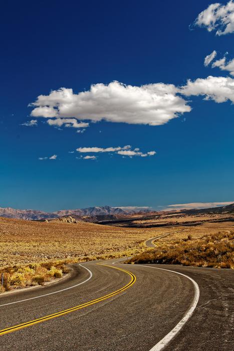 Nevada Road Usa