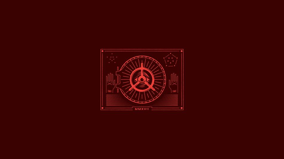 Illuminati Wallpaper red sign