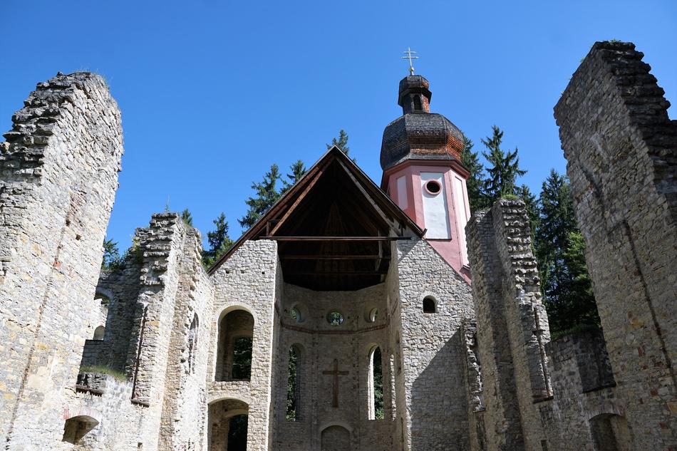 the old ruined castle forgotten