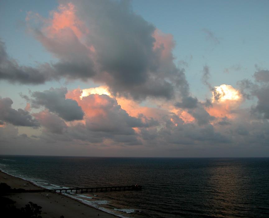 Clouds Over Atlantic Ocean