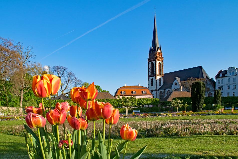 Prince Georgs-Garden Darmstadt church