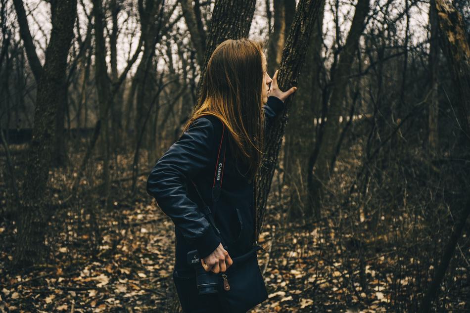 forest dark Girl