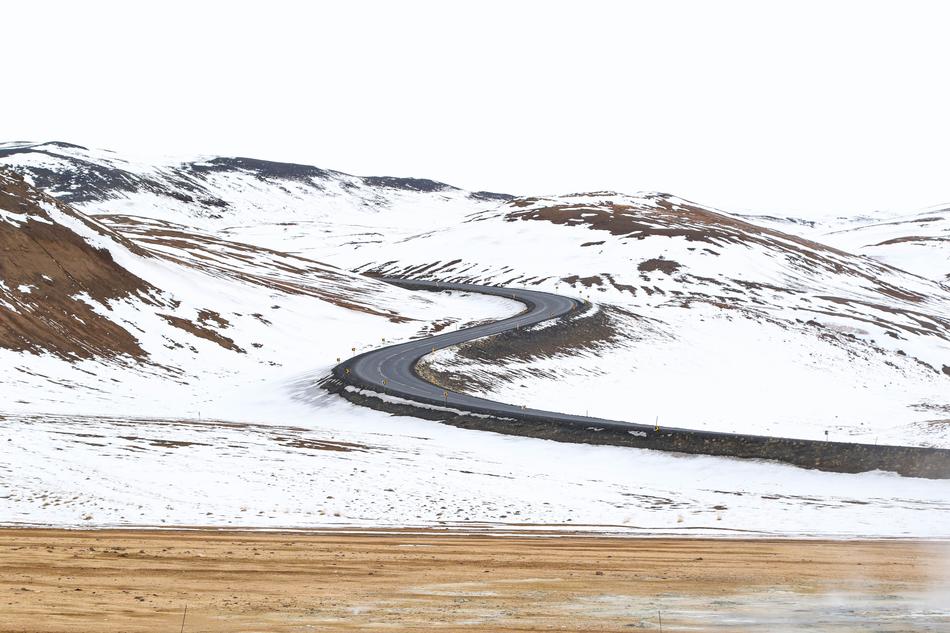 Mountain Highland in winter