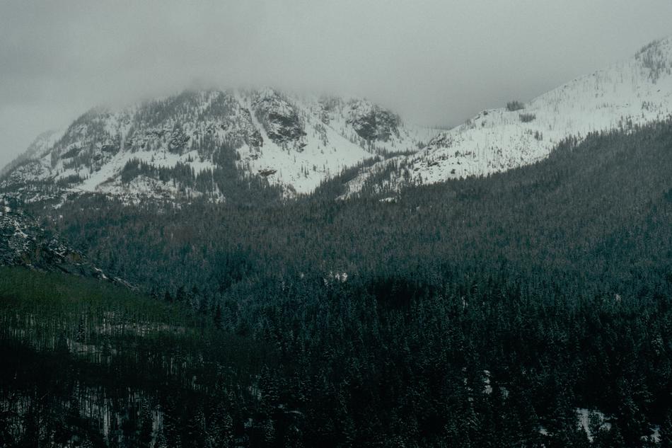 Snowy Mountains Nature scenery