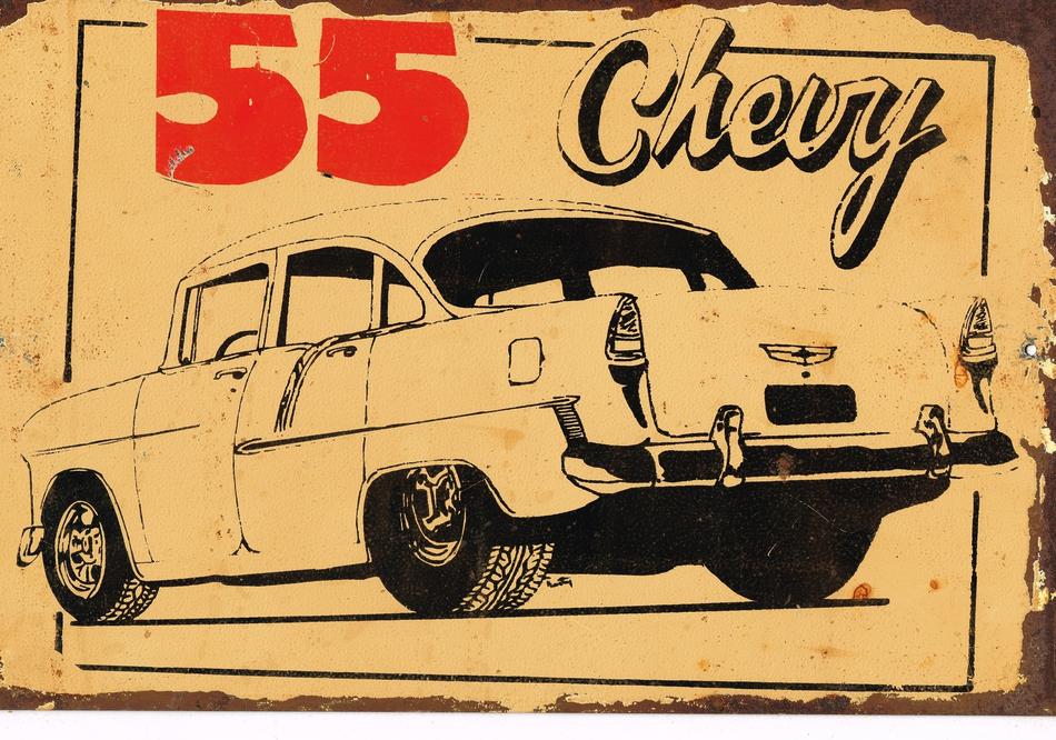 retro vintage advertising old auto