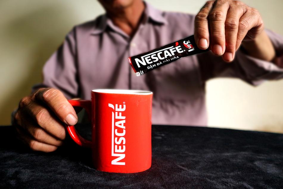 nescafe coffee in a bag