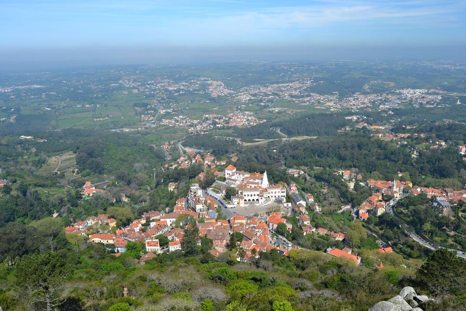 Portugal Sintra panoramic photo