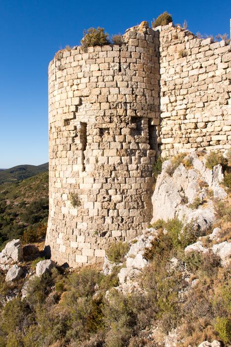 Castle Puivert Tower Middle
