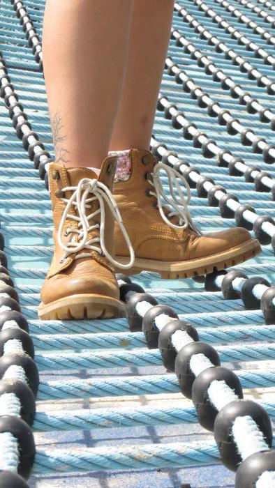Network Legs Shoes