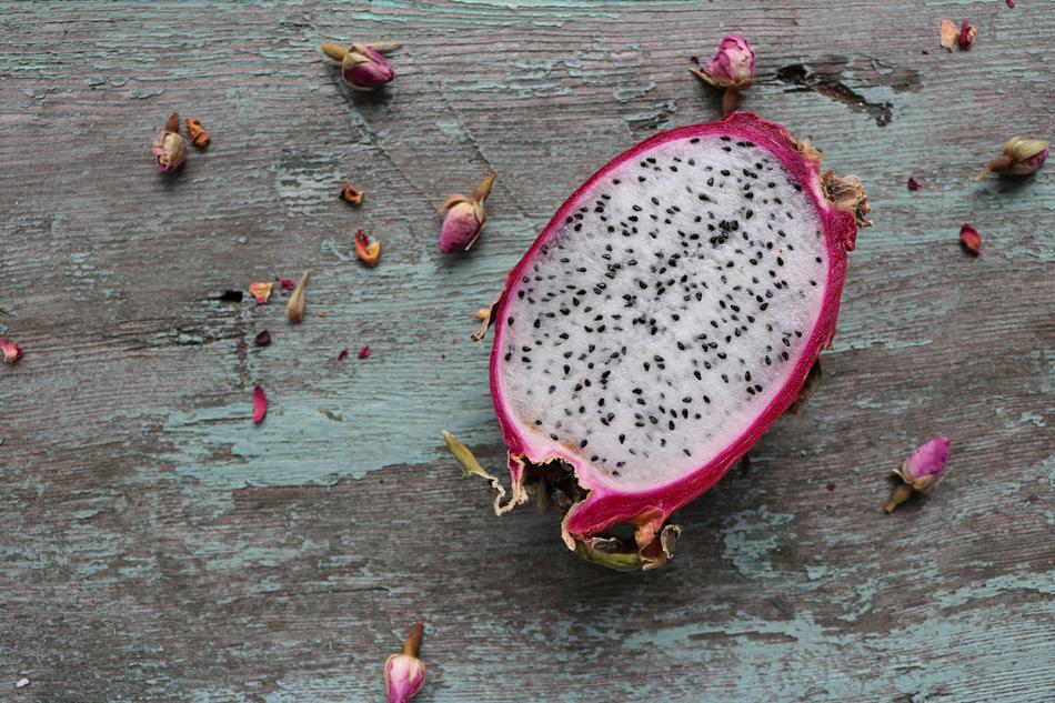 tropical pink fruit