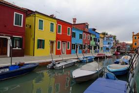 Burano Venice Lagoon Colorful