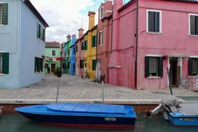 Burano Venice Italy Colorful
