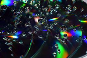 Drops Colors in Water