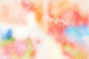 colorful abstract watercolor art