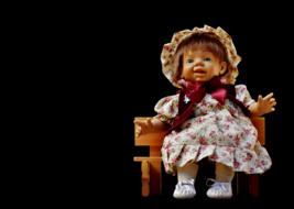 ceramic Doll Girl Cry