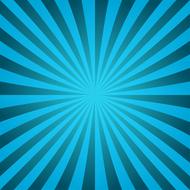 Blue pattern with shapes and light rays of different shades, clipart